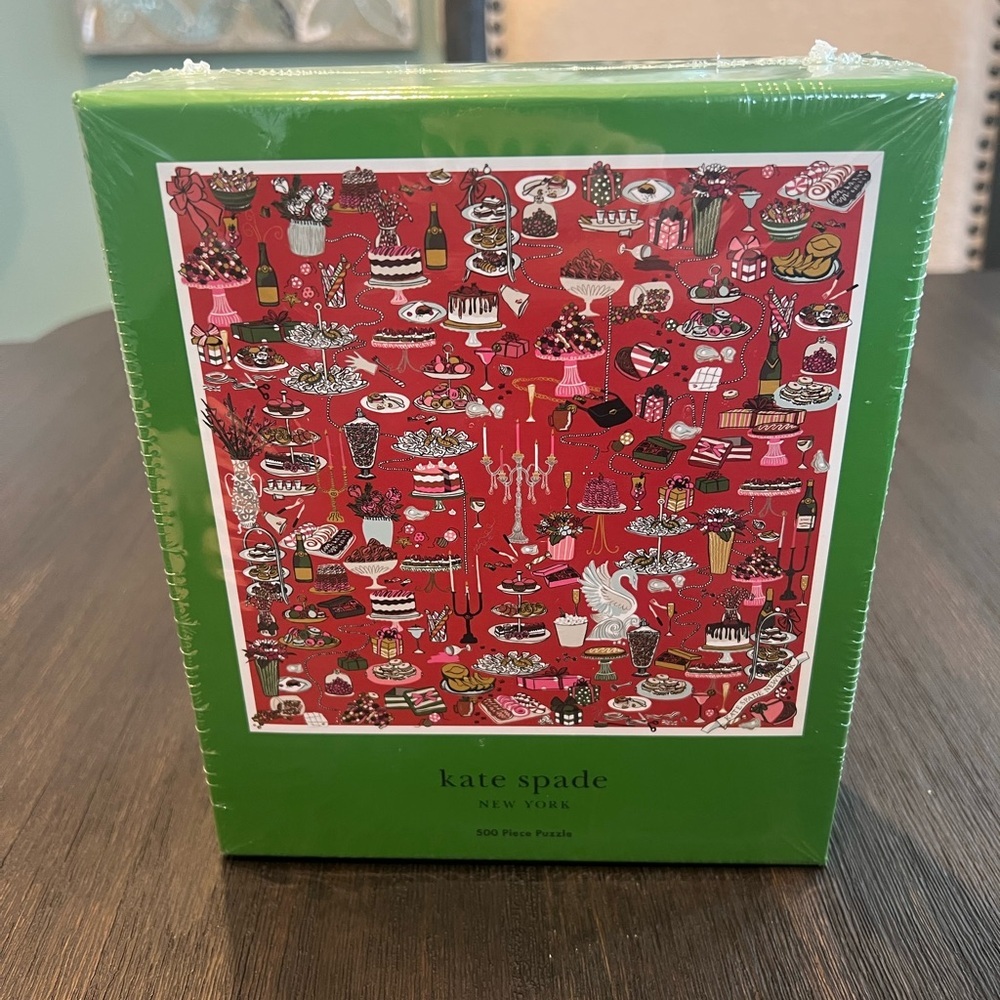 NWT Kate Spade Party Table Puzzle
